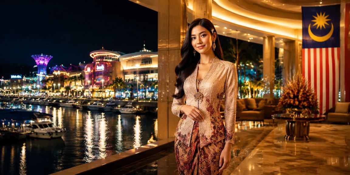 Online sports betting entertainment atmosphere inspired by Langkawi, Malaysia